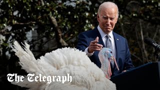 video: Watch: Biden jokes about ‘turning 60’ on his 81st birthday